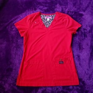 Betsey Johnson scrub top